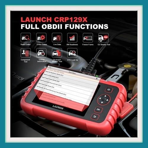 OBD2 Scan Tool Android Based LAUNCH CRP129X Upgraded from CRP129, 4 System Diagnoses with Oil Reset,