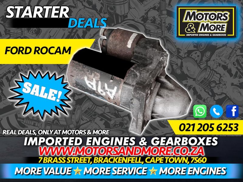 Ford Rocam A9A Starter For Sale