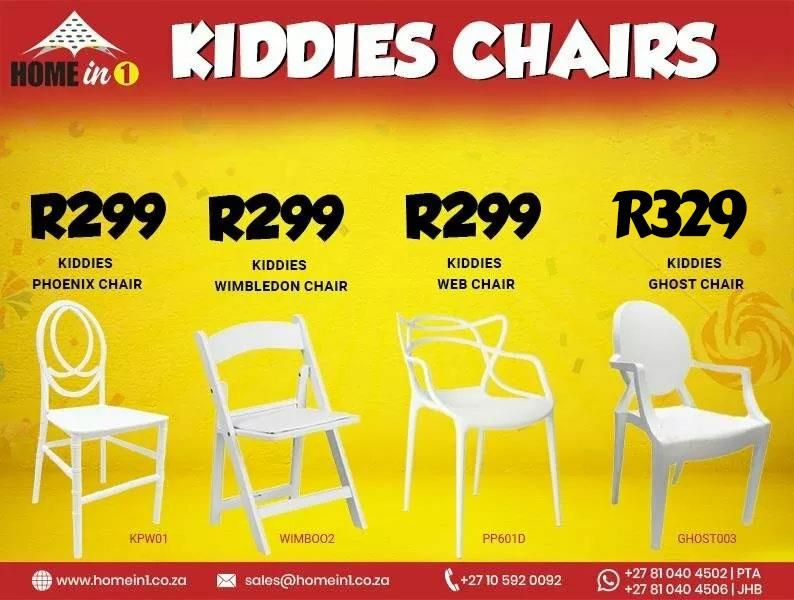 Kiddies wimbledon chairs for sale hot sale