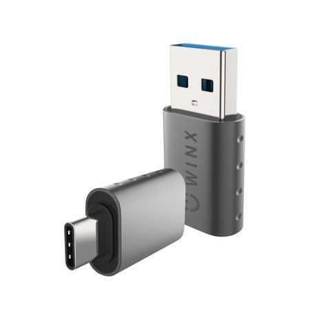 WINX LINK Simple Type-C &amp;  USB Adapter Dual Pack