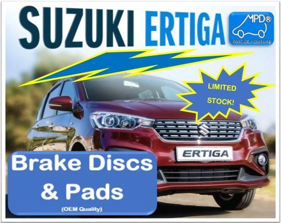 SUZUKI ERTIGA BRAKE DISCS AND BRAKE PADS NOW AVAILABLE - OEM QUALITY FOR THE BEST PRICE