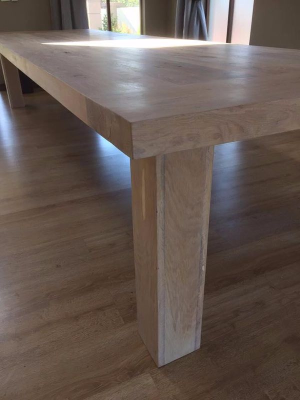 Oak table 4m with 70mm top
