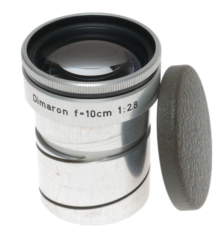 Dimaron f&#61;10cm 1:2.8 lens slide projector projection lens Prado 150