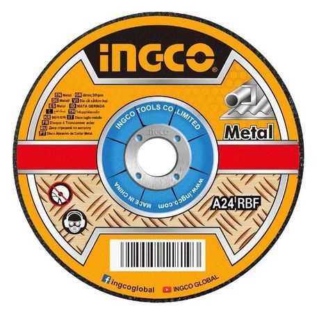 Ingco - Abrasive Metal Cutting Disc (125 x 1.2 x 22.2 mm)