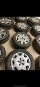 Audi A4 mags and tyres for sale - good condition- R4000 for the set