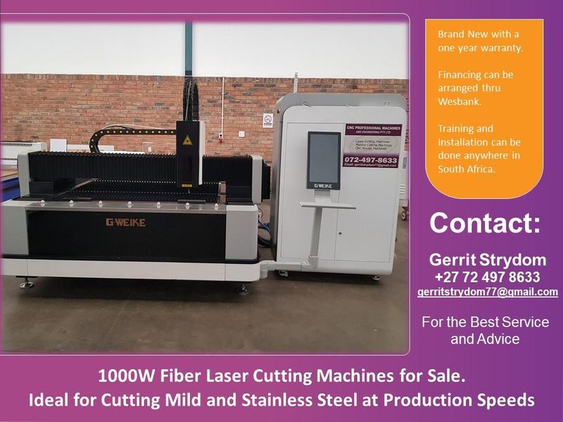 Fiber Laser Cutting Machines for Sale