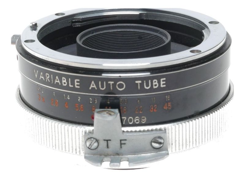 Variable Auto TF tube Nikon F lens accessory adapter mount