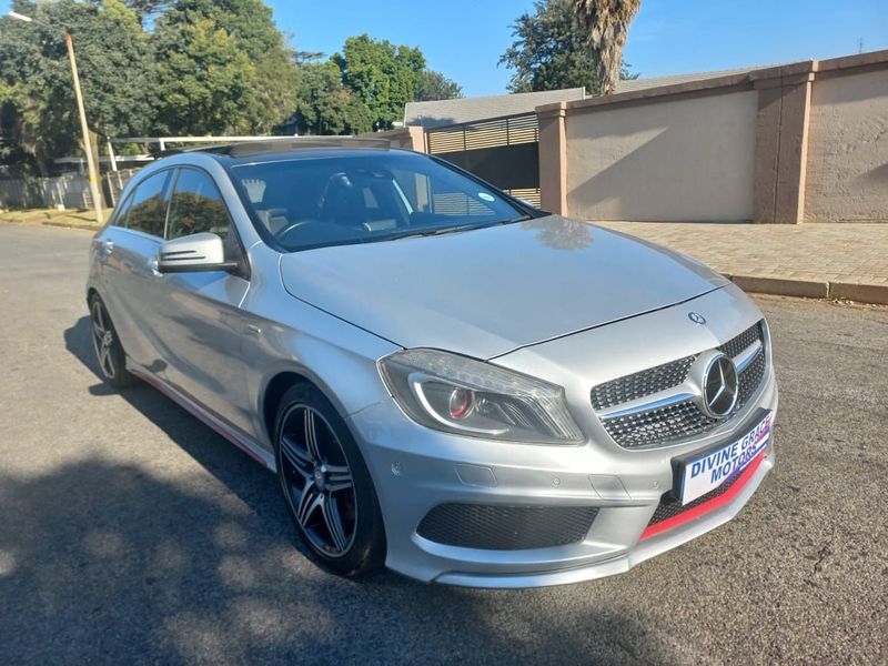 Mercedes-Benz A 250 Sport AMG 7G-DCT, Silver with 105000km, for sale!