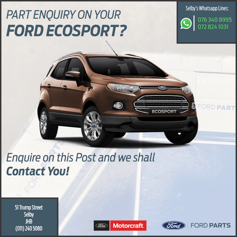 Part Enquiry on your Ford EcoSport?