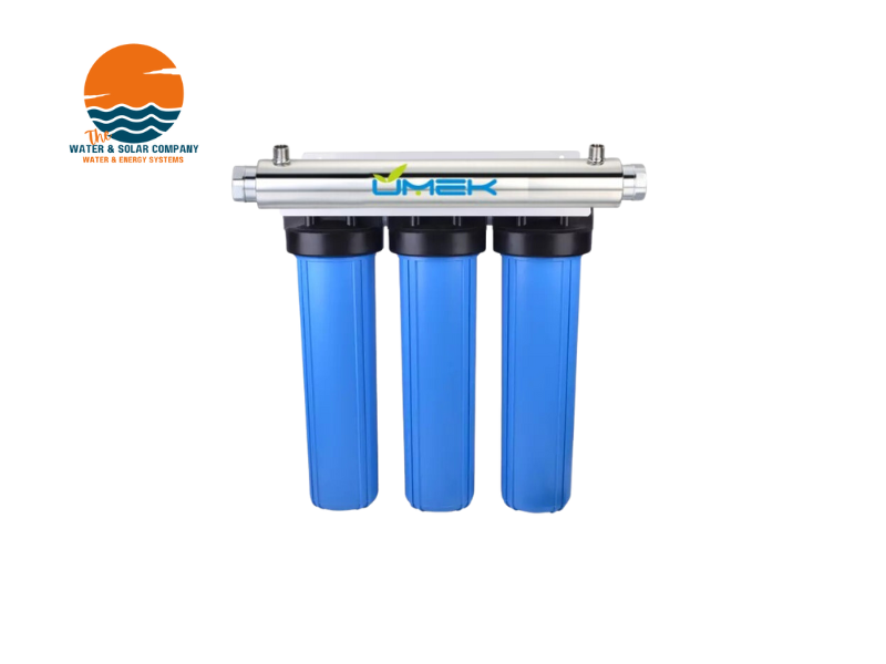 3 Stage Big Blue Filter System with UV Sterilizer (Stand)