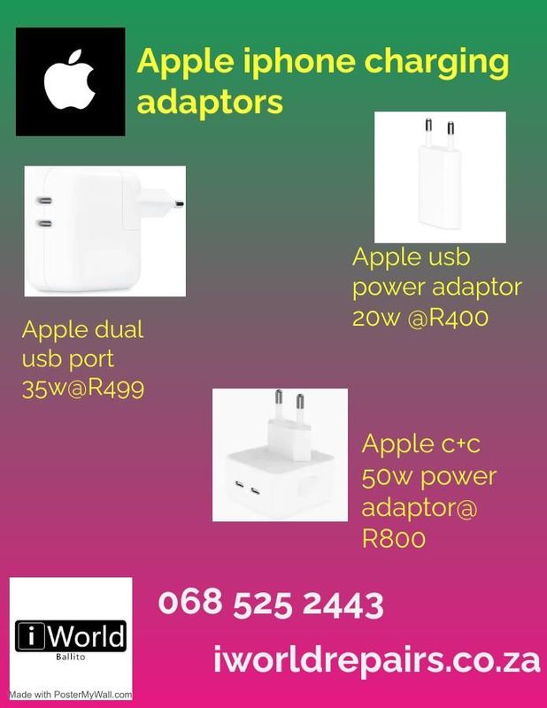 APPLE CHARGING ADAPTERS