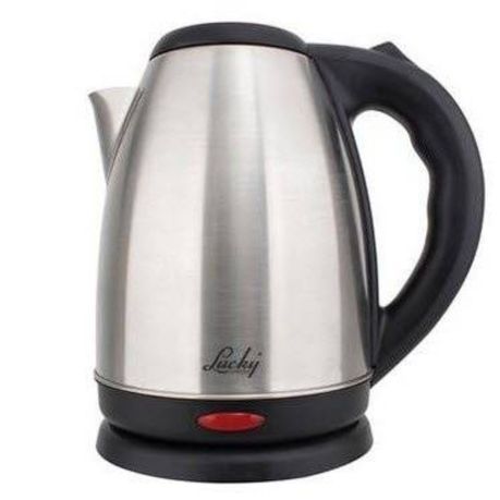 Lucky - Silver Stainless steel Kettle (1500 w) (1.7 L)