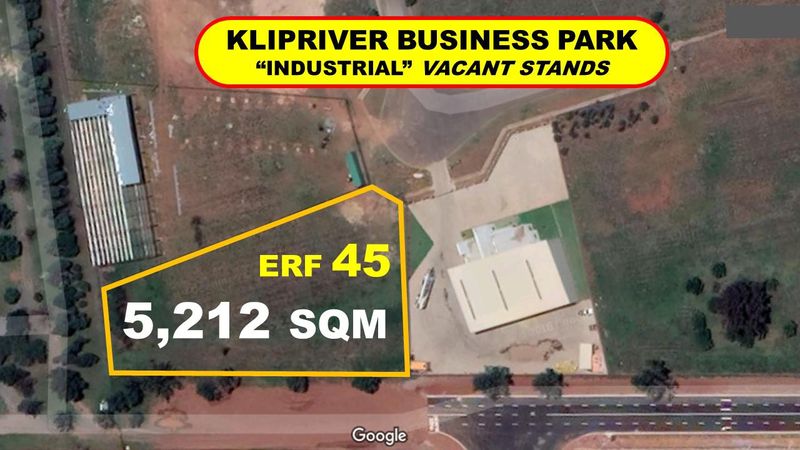 5,212 m2 STAND, SECURE INDUSTRIAL PARK (&#64; R550/SQM)