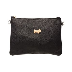 The Sassy - Leather Crossbody &  Mobile Phone Sling (Black)