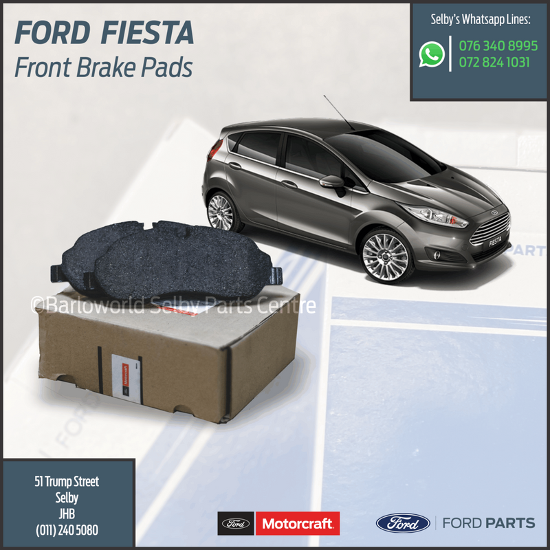 New Motorcraft Ford Fiesta Front Brake Pads