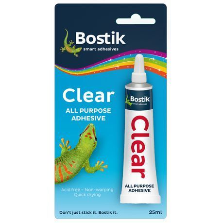 Bostik Clear Adhesive - 25ml