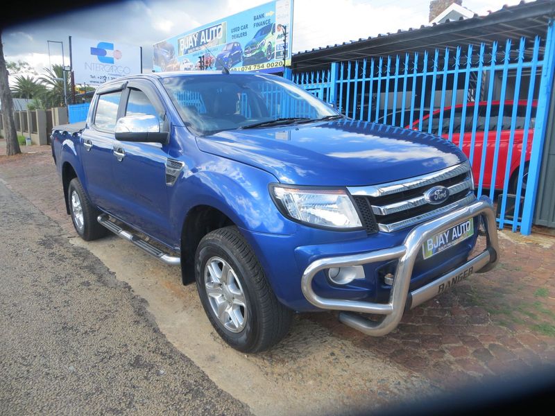 2015 Ford Ranger 3.2 TDCi XLT 4x4 D/Cab AT, Blue with 110000km available now!