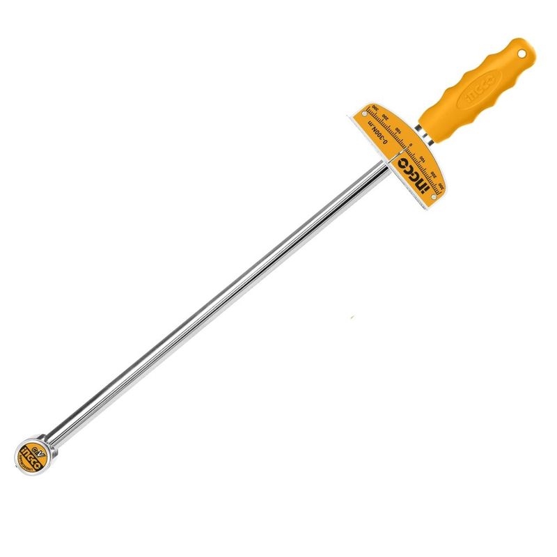 Ingco - Torque Wrench -1/2&#34; - 0-300 N.m Cr-V