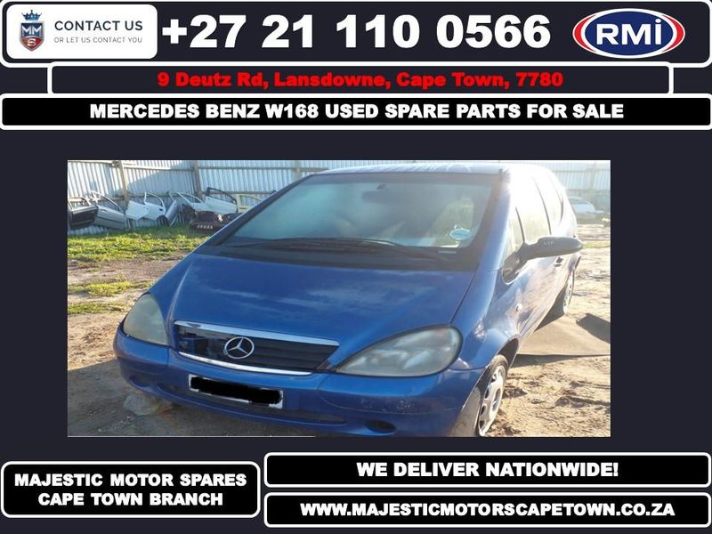 Mercedes Benz W168 stripping for used spares and used parts for sale