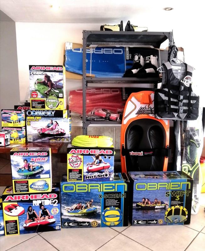 WATERSPORTS, TUBES KNEEBOARDS AND MORE
