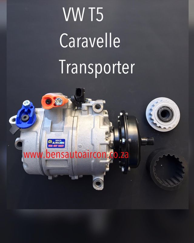 Vw T5 Caravelle Transporter Touareg Aircon Compressor