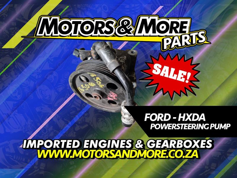 FORD 1.6L HXDA - Powersteering Pump - Limited Stock! - Parts!
