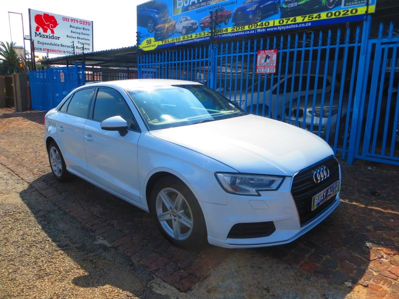 2017 Audi A3 Sedan 1.0 TFSI, White with 89000km available now!