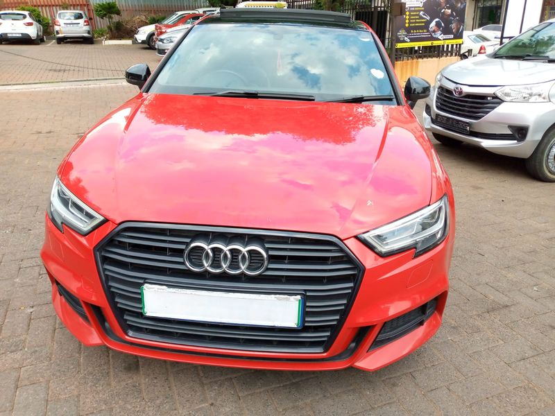 2019 Audi A3 Sportback RS3 2.5 TFSI Quattro S Tronic, Red with 93000km available now!