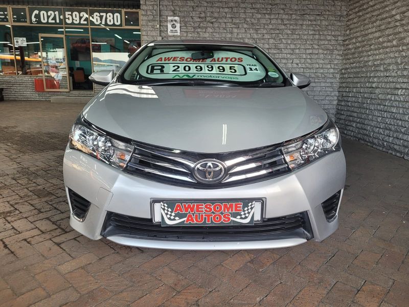 Silver Toyota Corolla 1.6 Prestige with 108996km available now!
