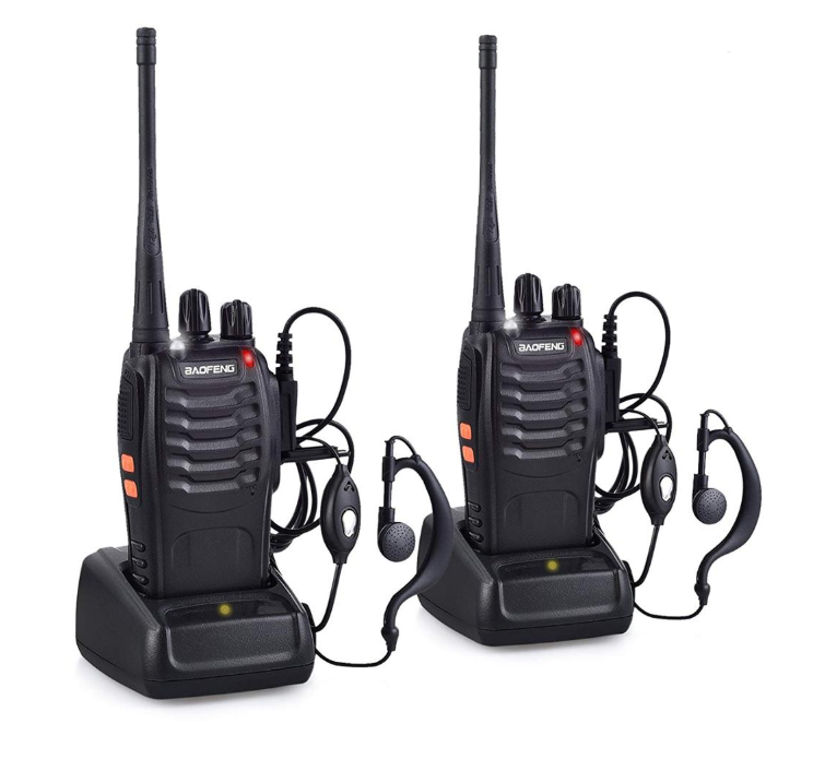 A Pair 2way Radio Set Walkie Talkie 00-470MHz Uhf FM Transceiver