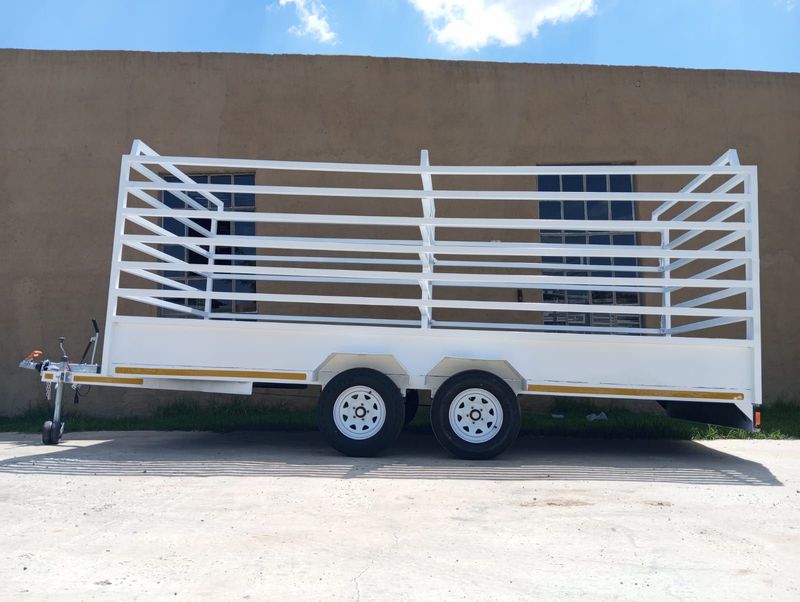 5 meter livestock trailler (with brakes)