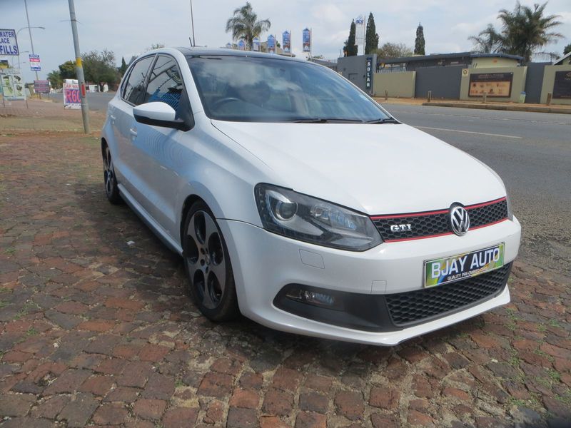 2014 Volkswagen Polo 1.4 TSI GTI DSG, White with 98000km available now!