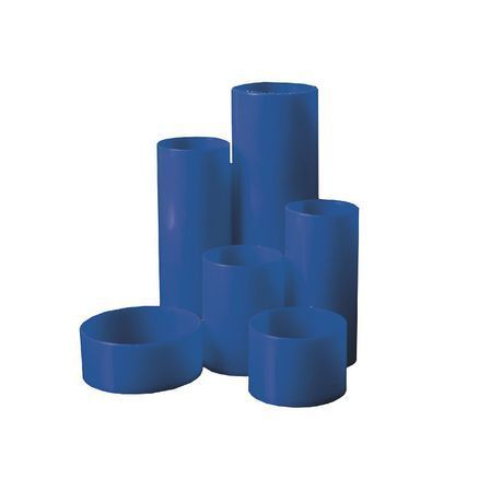 Treeline: Desktop Organiser Pen Holder - Blue - 6 Cylinders