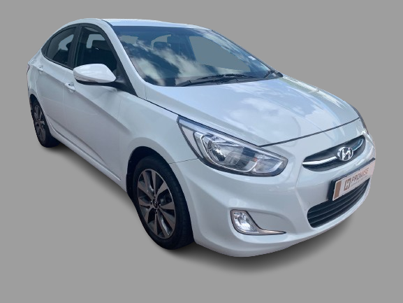 2018 Hyundai Accent 1.6 Fluid AT, White with 119900km available now!