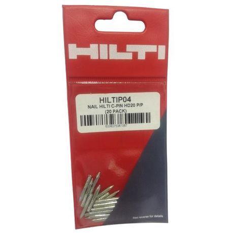 HILTI - C-Pins Nail HD20 P/P - 20 Piece