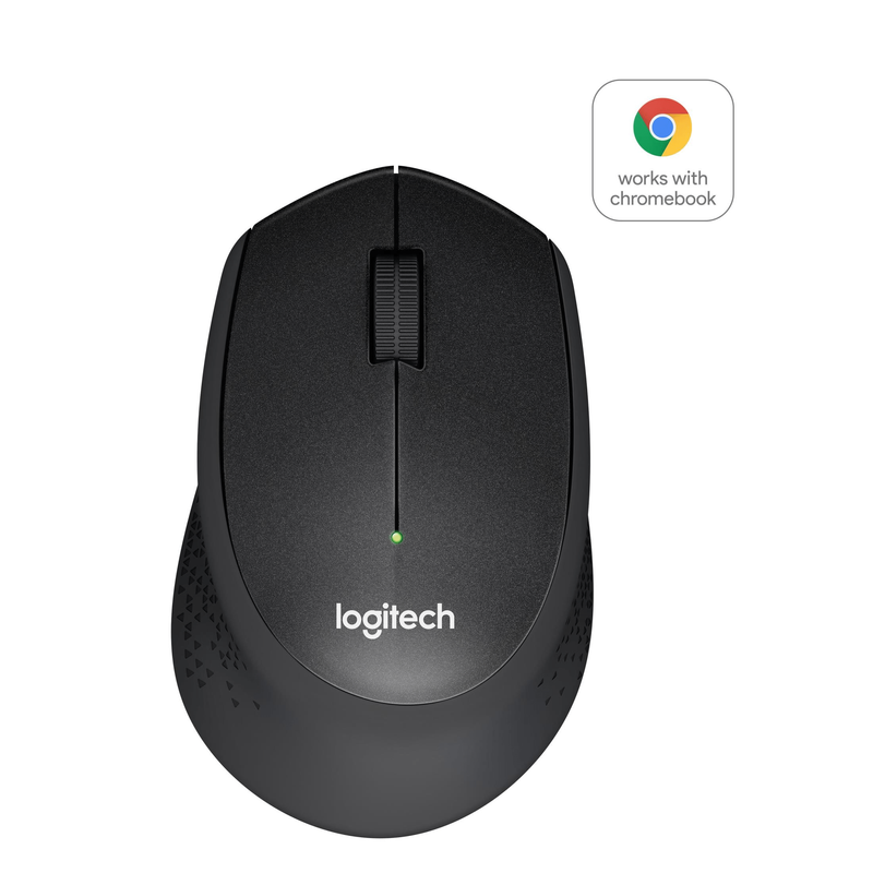 Logitech M330 Silent Plus Wireless Mouse Black 910-004909 - Brand New