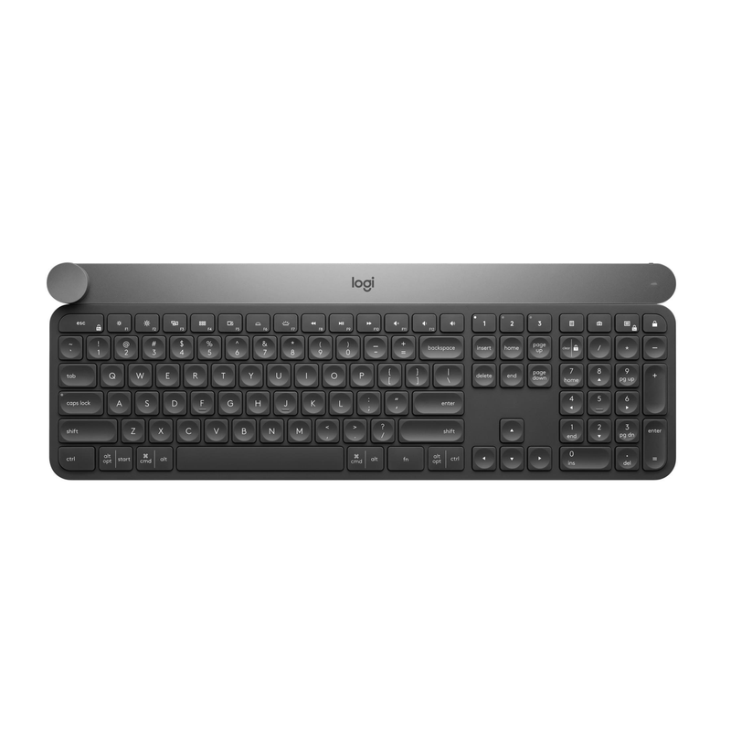 Logitech Craft Advanced Keyboard With Creative Input Dial 920-008504 - Brand New