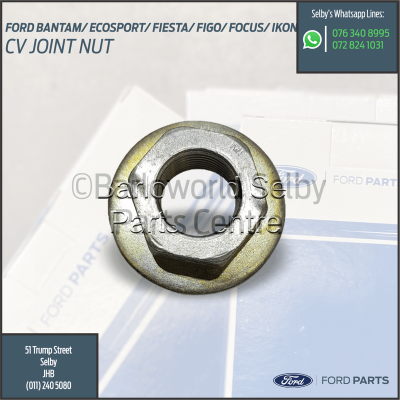 New Genuine Ford Bantam, Ecosport, Fiesta, Figo, Focus, Ikon CV Joint