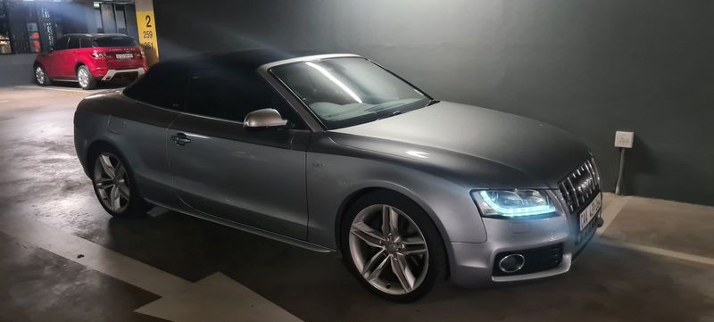2011 Audi S5 3.0 TFSI Quattro Cabriolet , Only 86000kms , FSH Agents , Immaculate for sale!