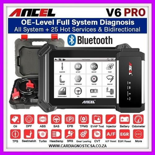 ANCEL V6 PRO All System Car Wifi Diagnostic OBD2 Scanner BI-Directional