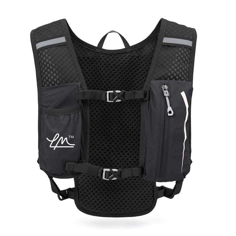 Waterproof Hydration Pack with1.5L bladder and one 250ml soft flask.