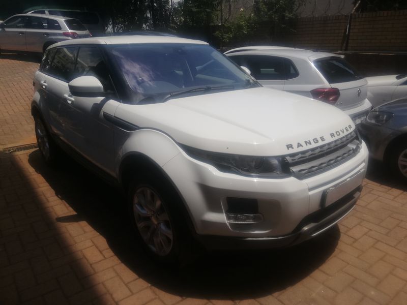 2014 Land Rover Range Rover Evoque 2.2 SD4 Dynamic, White with 950000km available now!
