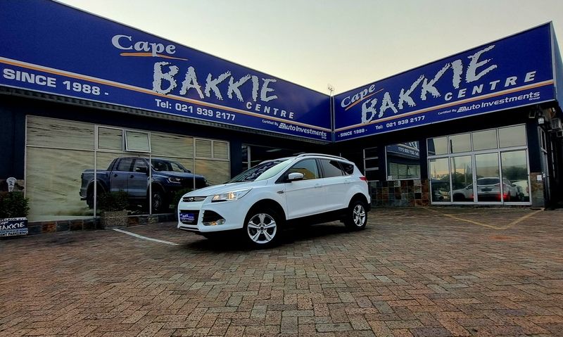 2016 Ford Kuga 1.5 EcoBoost Ambiente FWD AT, White with 108000km available now!