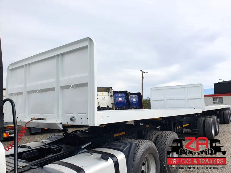 2006 HENRED FRUEHAUF SUPERLINK FLAT DECK TRAILER