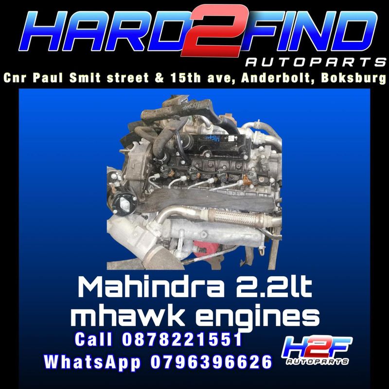 MAHINDRA 2.2LT mHAWK COMPLETE ENGINES