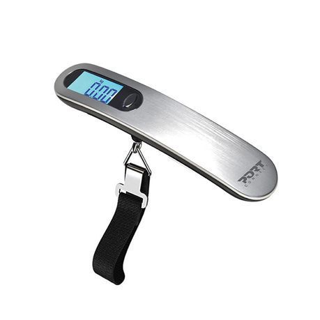 Port Connect Electronic luggage scale - Black/Silver