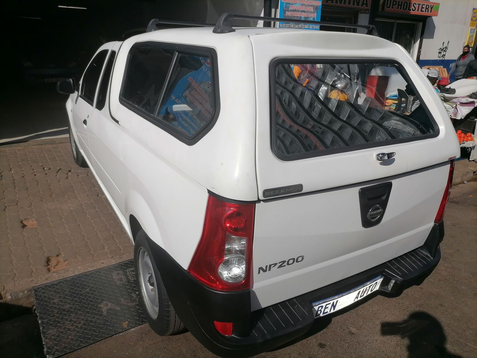 2017 Nissan NP200 1.6 8V A/C, White with 76000km available now ...