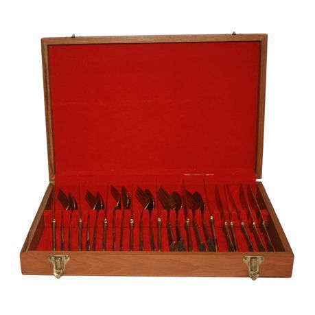 Solid Nickel Bronze - Cutlery set of 24