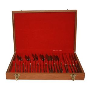 Solid Nickel Bronze - Cutlery set of 24