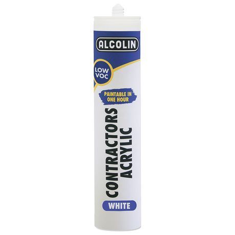 Alcolin - 260ml Contractors Acrylic - White